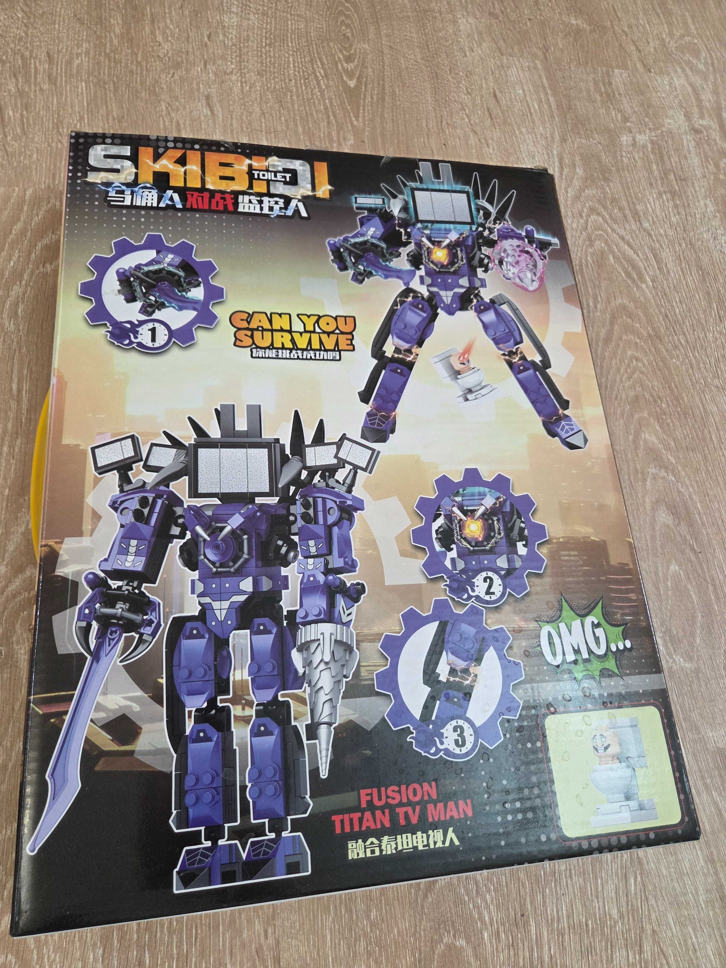 Lego skibidi конструктор скибиди титан тв мен