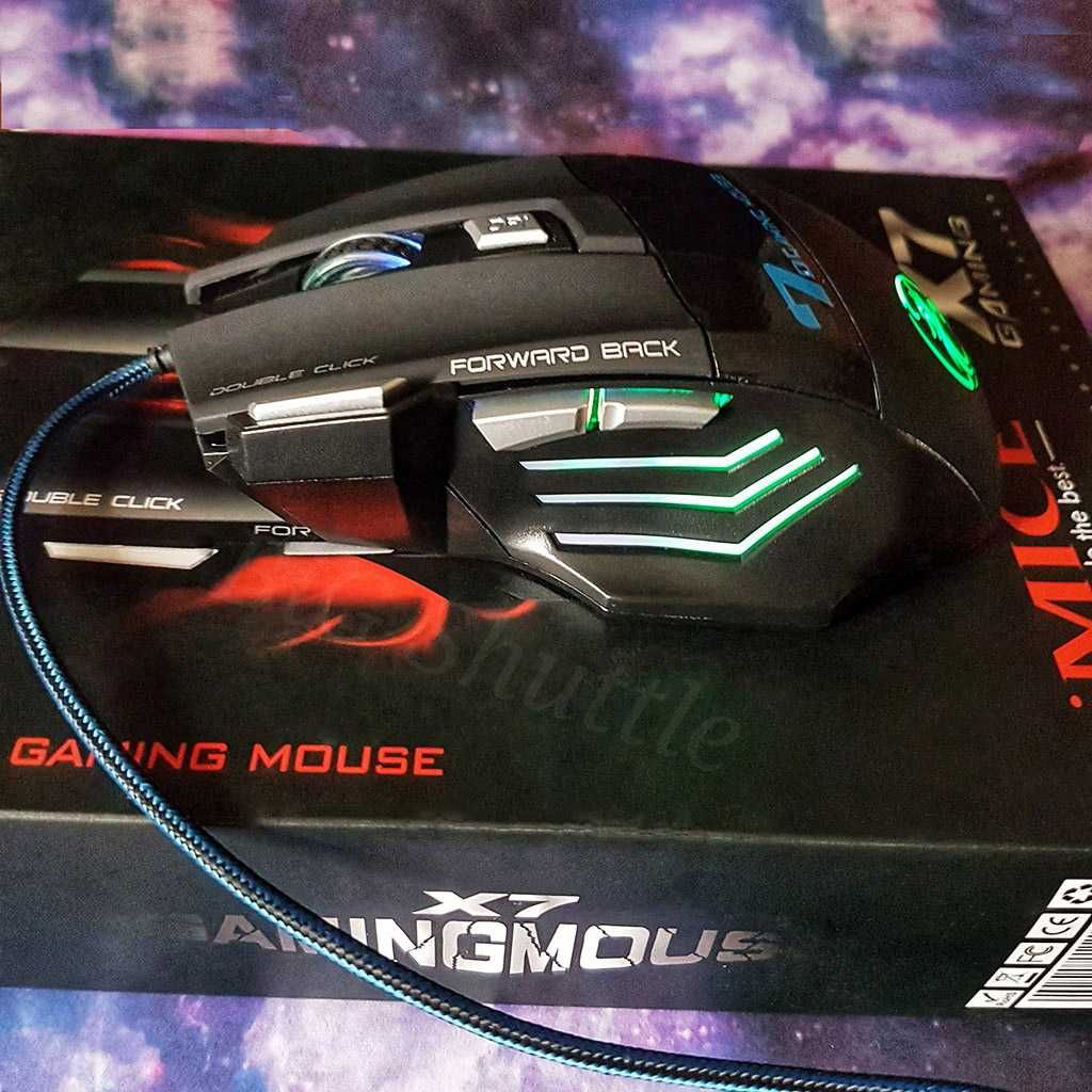 Оптическая игровая USB мышь X7 Pro Gamer.