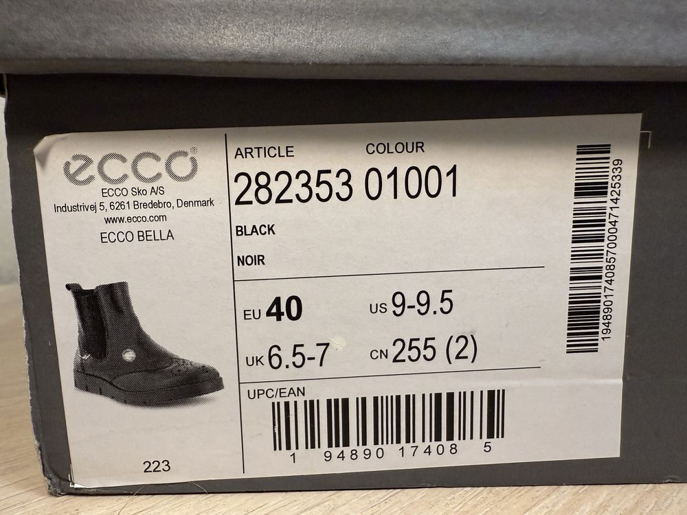Ботинки челси Ecco женские