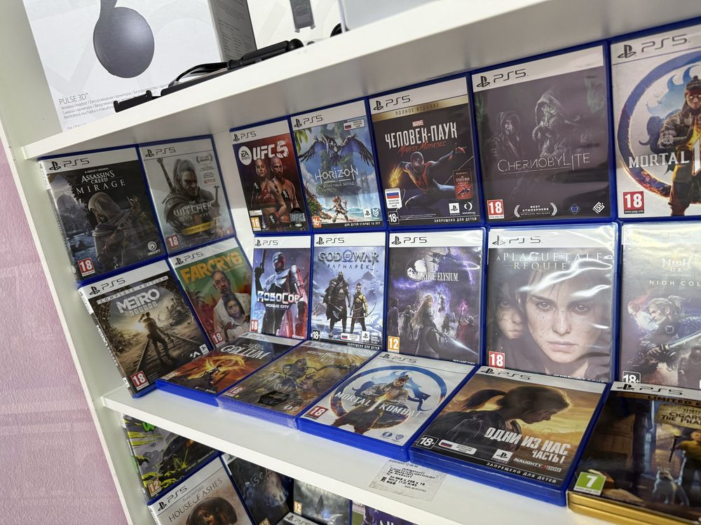 Большой Ассортимент игр для PlayStation 5 диски пс 5 ps 5 ойын пс 5