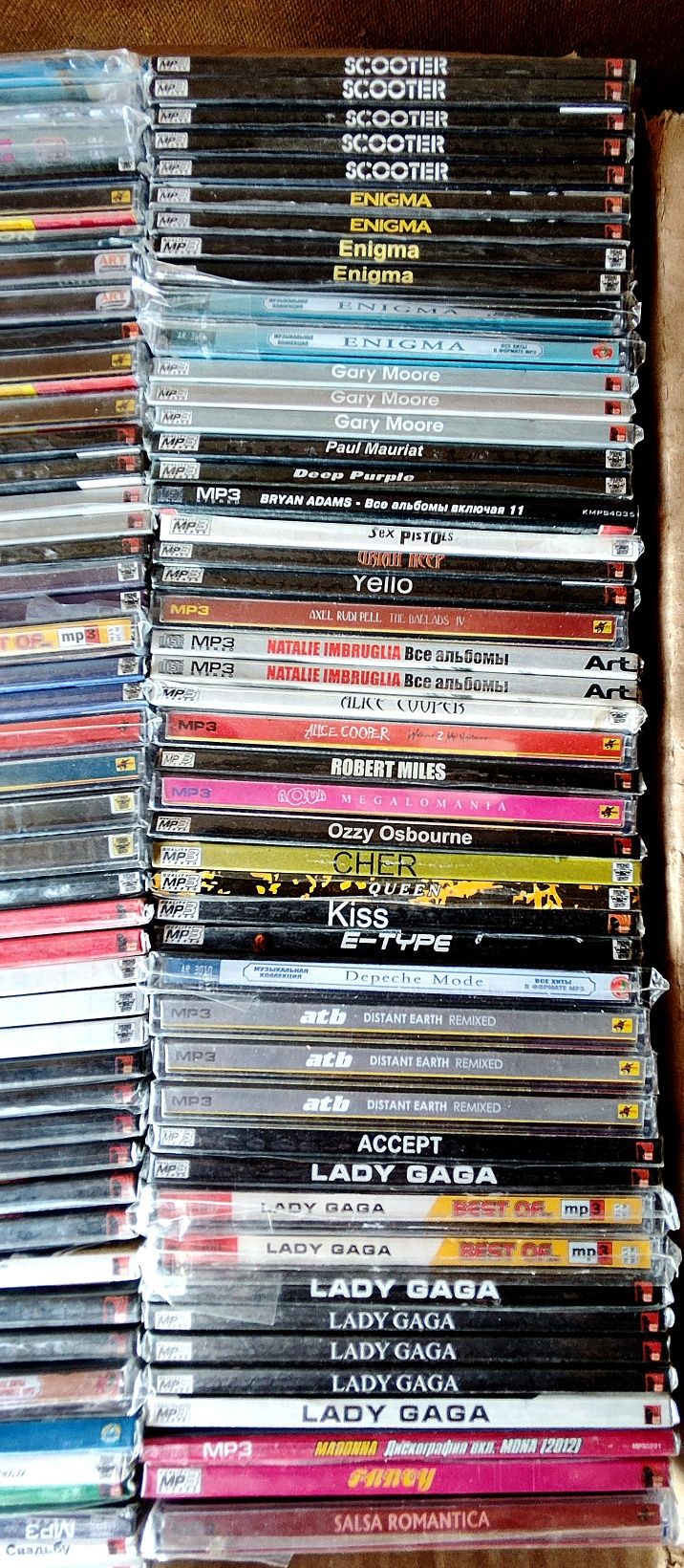 CD диски МР3(музыка, фильмы и клипы)