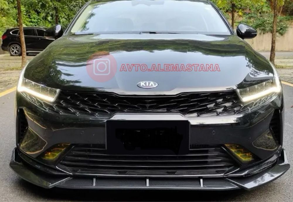 Kia K5 сплитер, накладки на зеркала 20-21