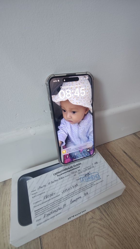 iPhone 15 pro max+ часы Apple watch  265 батарея 91%