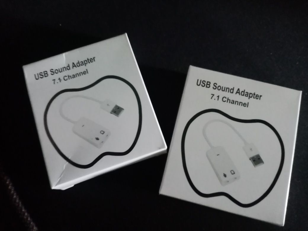 Продам , внешние звуковые карты формата USB