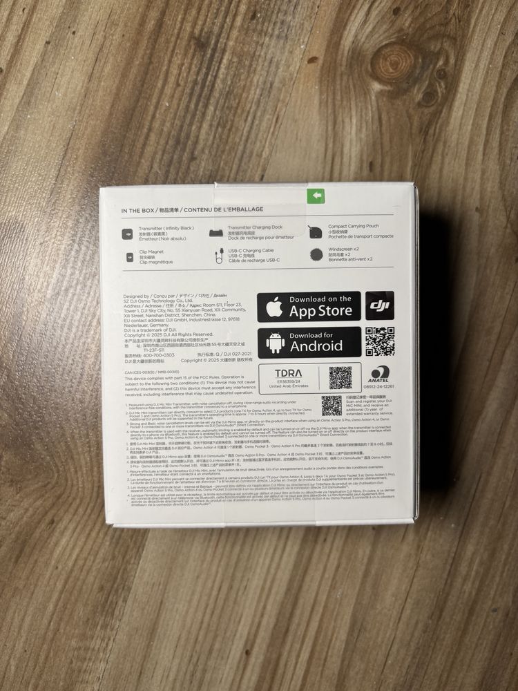Продам новый микрофон от dji mic mini