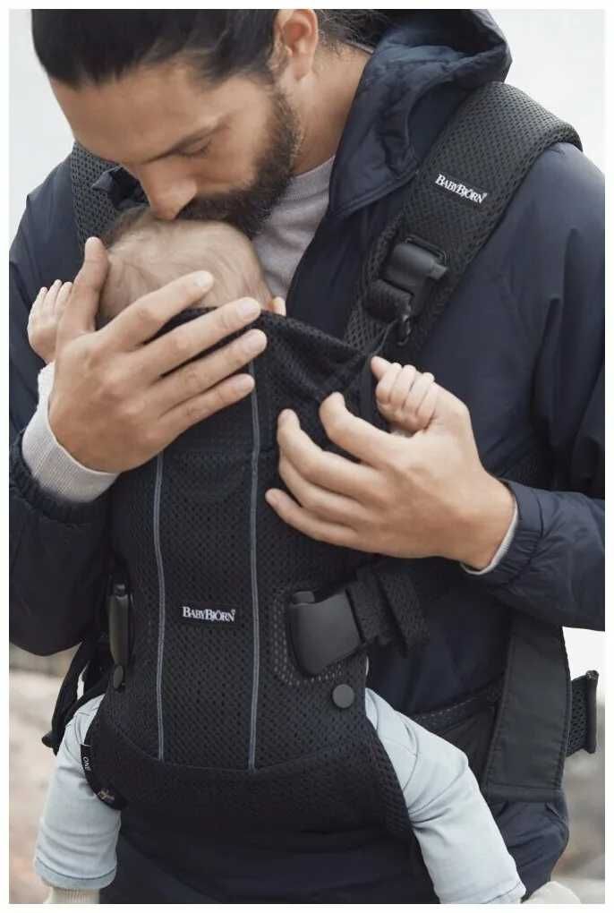 Эргорюкзак BabyBjorn One Air 3D Mesh с рождения и до 3 лет, 3положения