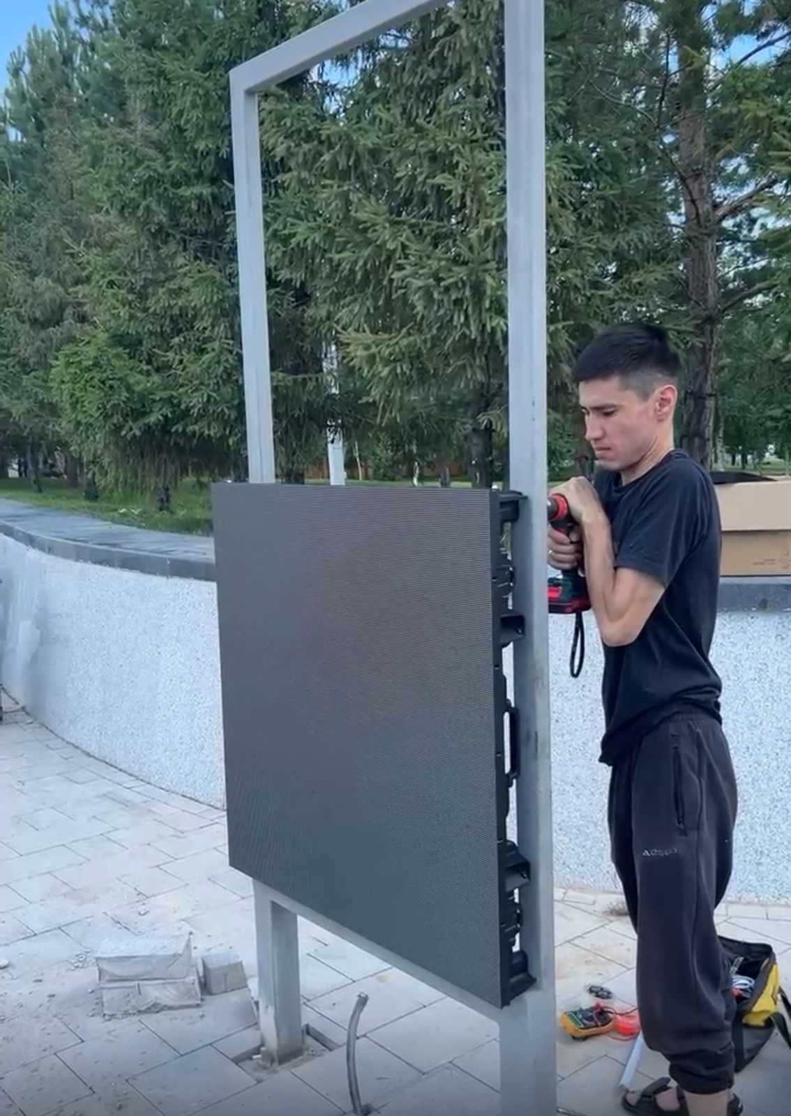 LED-экраны и бег. строки Петропавловск. Изготовление и монтаж под ключ