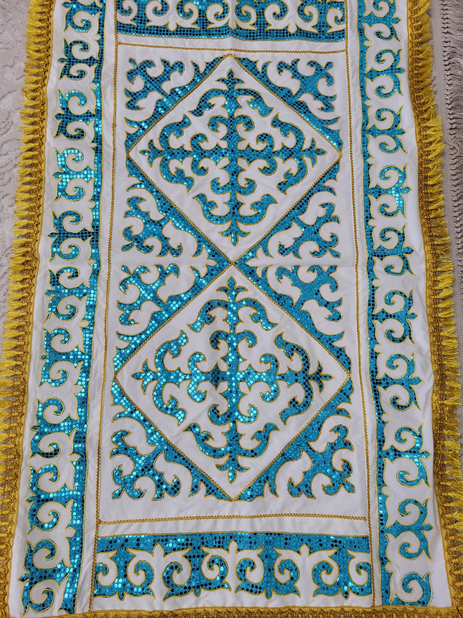Оюлы заттар. Кілемше, коржын, жастықша