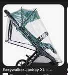 Easywalker Jackey XL дождевик и руль