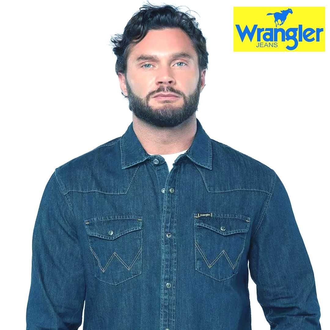 Джинсовая рубашка "Wrangler", "Levis" & "Montana"