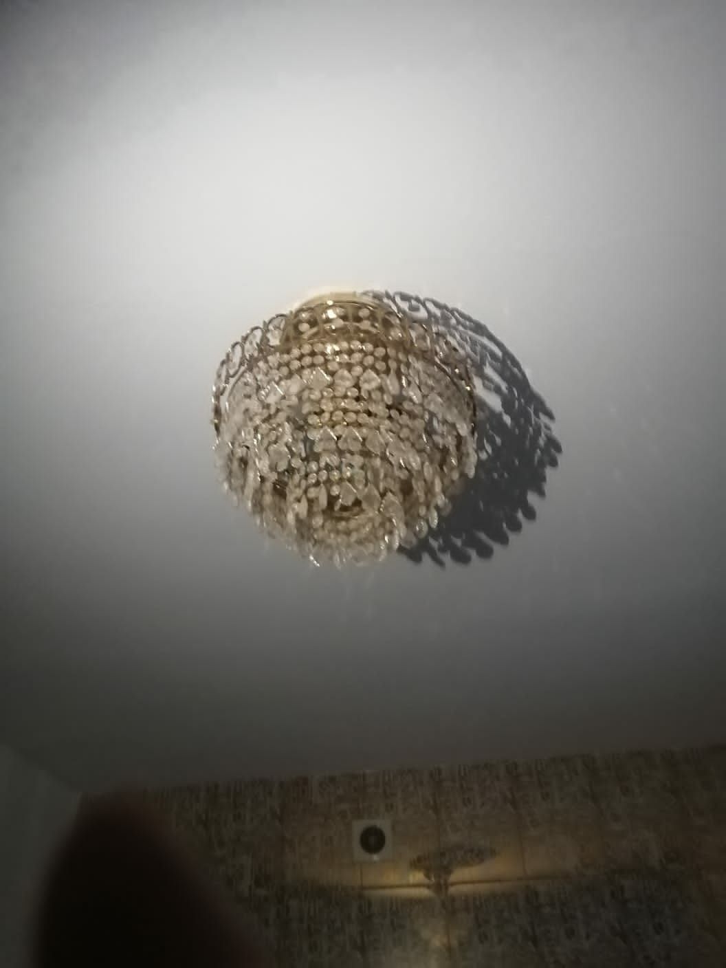 Люстра хрусталь стекло