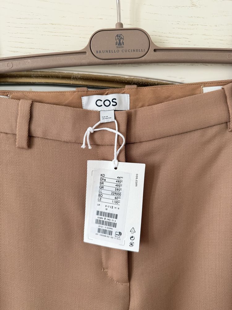 Женские брюки COS новые, 100% шерсть, размер 38 (евро)