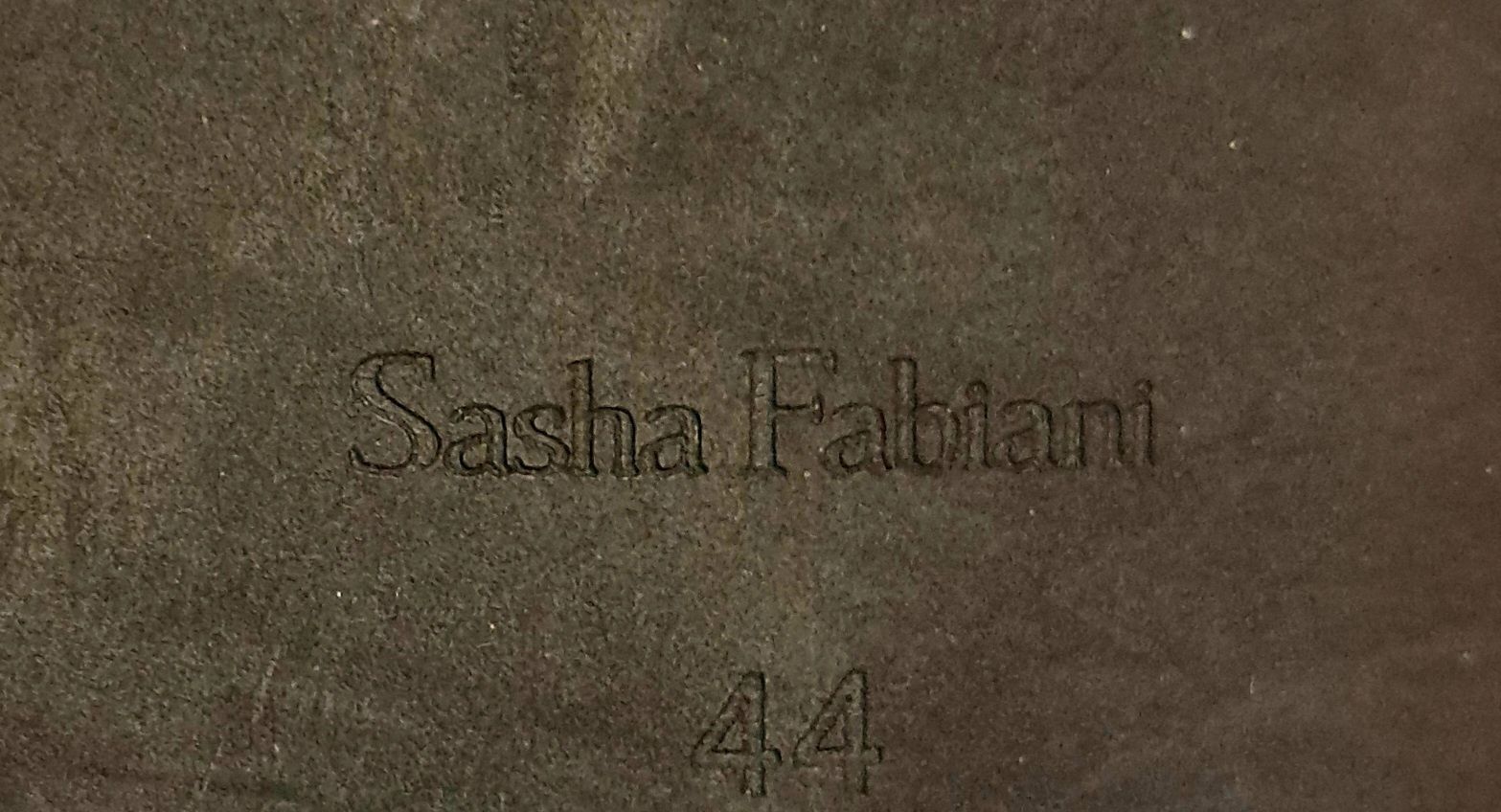 Полуботинки утеплённые Sasha Fabianl, кожа, размер 43-43,5