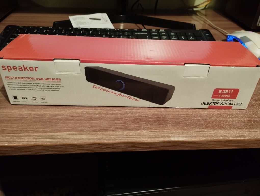 Колонка саундбар, USB, Aux,