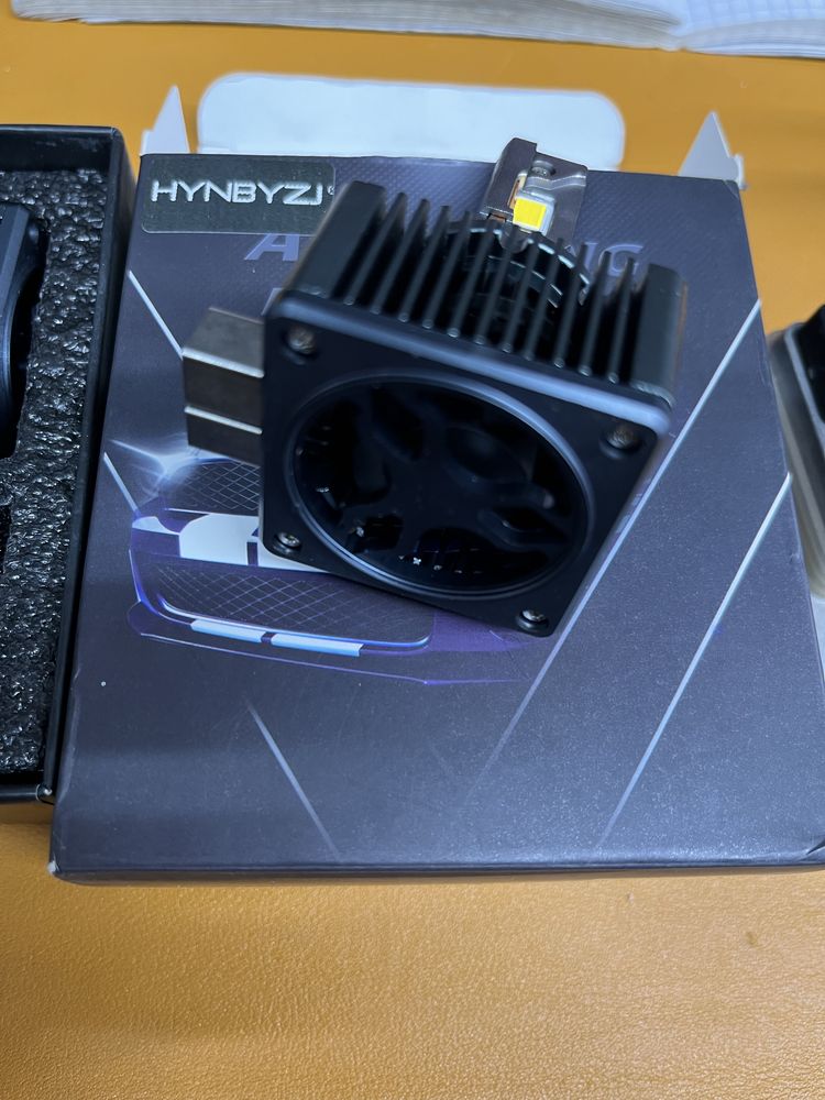 Led на штатнный ксенон D1S 4300K и Н7 лэйд.