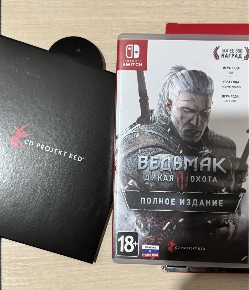 Картриджи для Nintendo Switch(Ведьмак 3 CE, Zelda, Dark Souls)