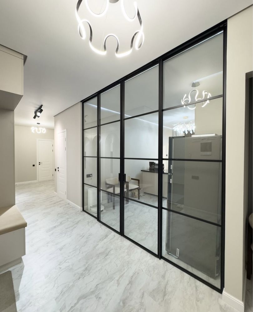 Раздвижные двери Двери-купе| Межкомнатные перегородки в стиле Loft
