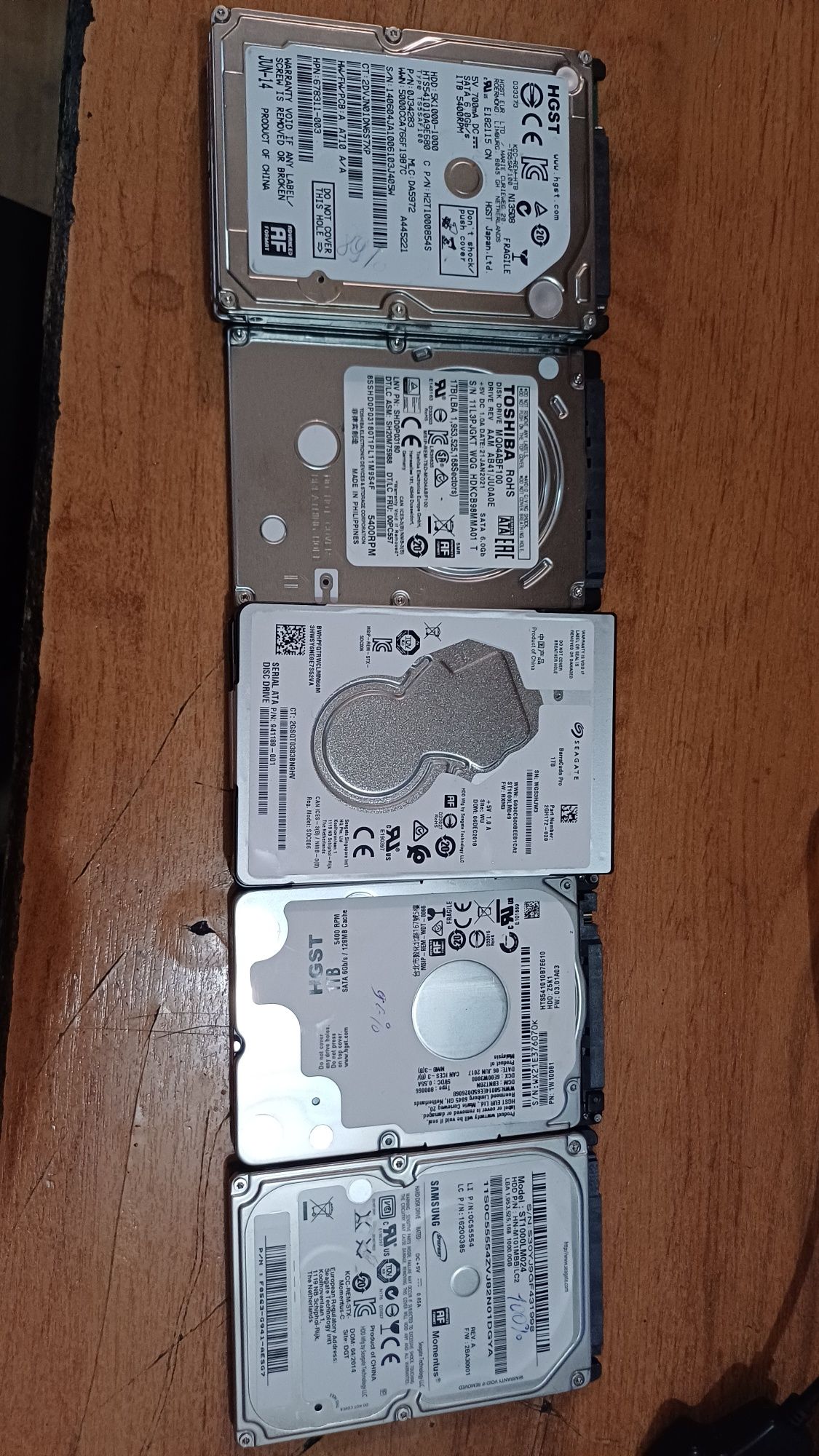 Продаются SSD и Жесткие диски