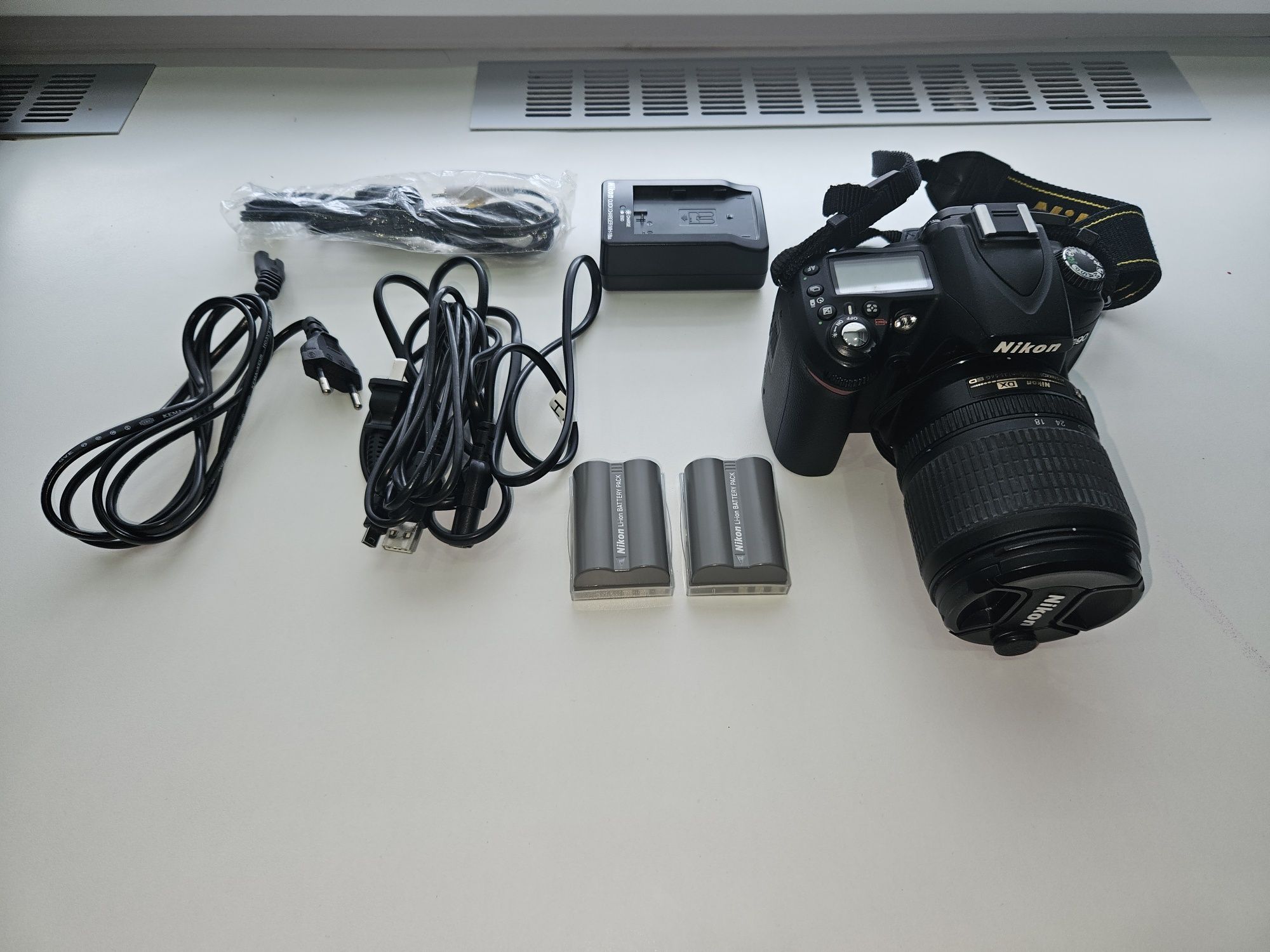 НОВЫЙ фотоаппарат Nikon D90