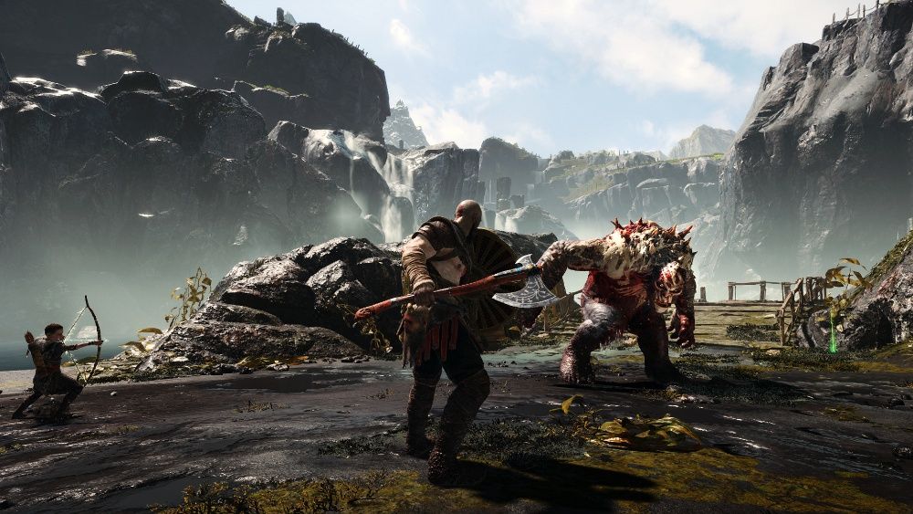 ДИСК PlayStaion 4 PS4 GOD OF WAR 4 На русском Новый Лицензия