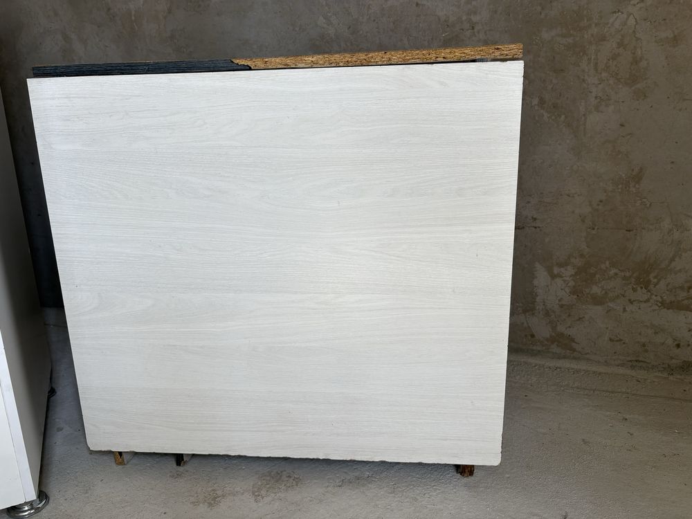 Стол-книжка 170х80x70 см, ДСП, белый стул Алматы