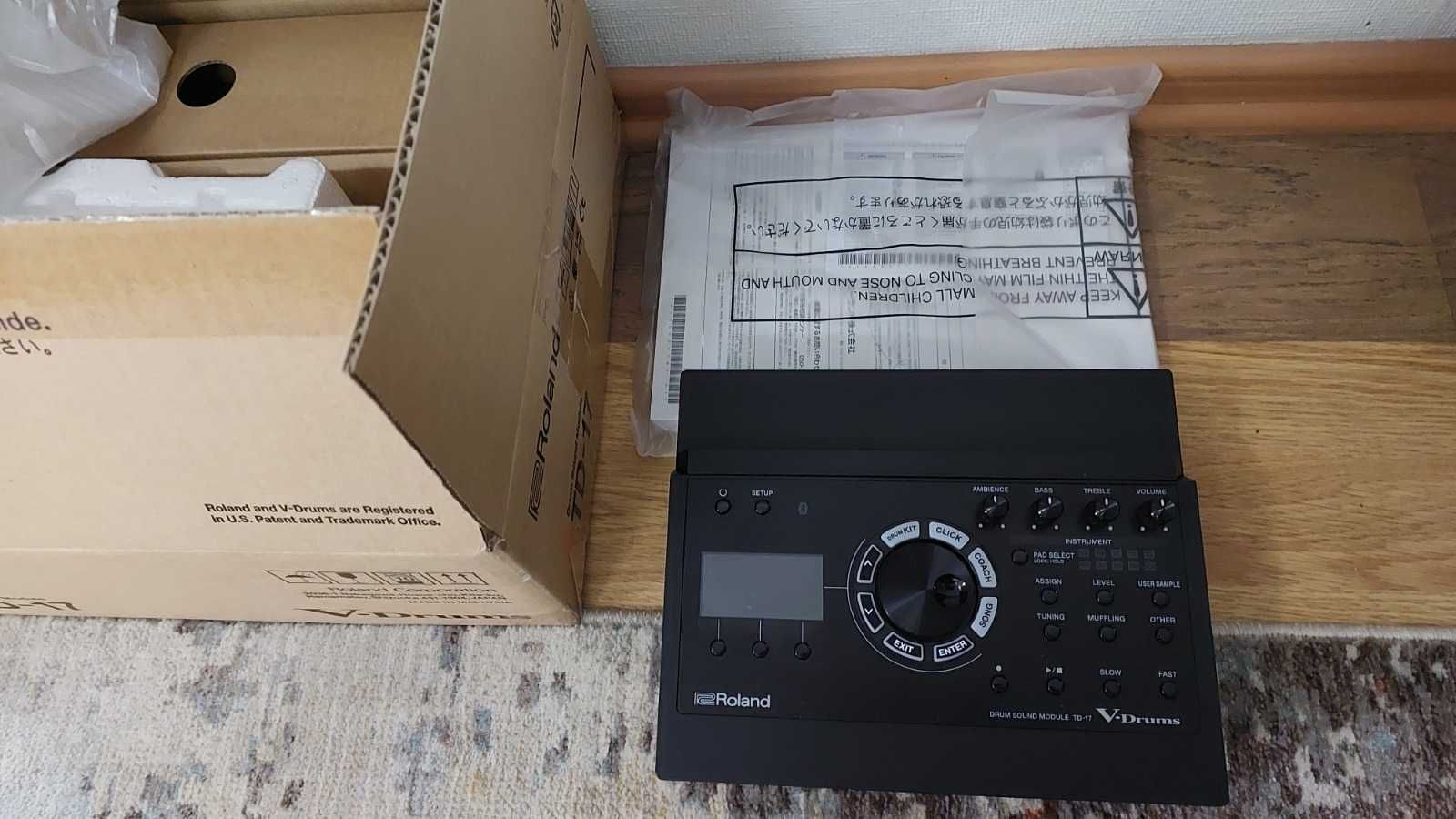 Ударная установка ROLAND  TD27K TD17KVX стул пэды  стойка педаль