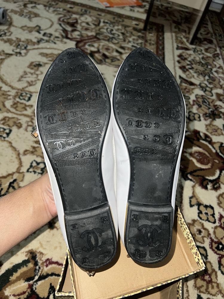 Туфли белый женские