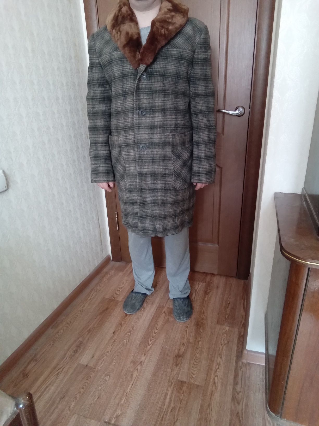Польто мужское, шерсть