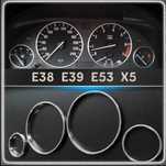 Кольца в приборную панель  BMW E38 E39 E53