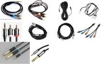 Кабель AUX Vention mini jack - 2RCA 3RCA удлинитель джек 6.5мм