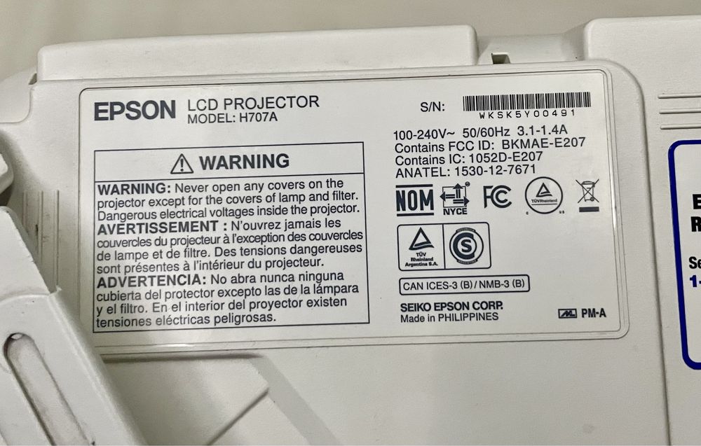 Проектор Epson 1080p