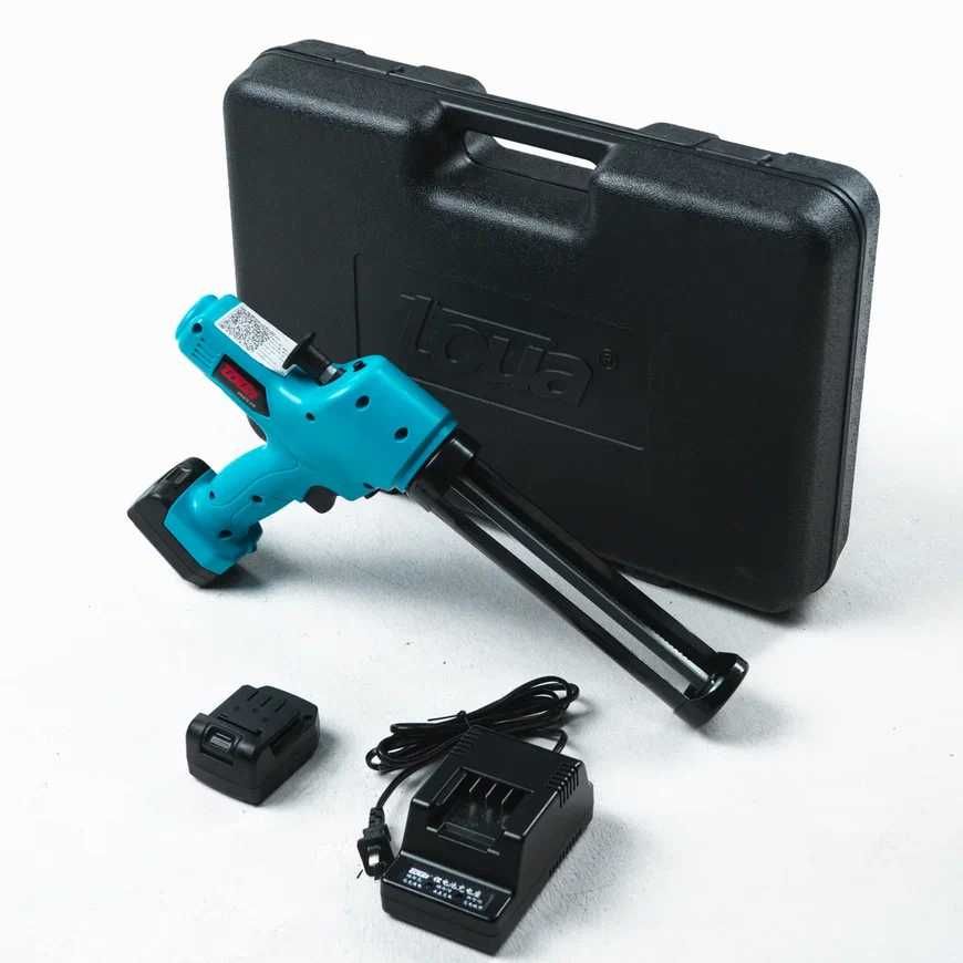Аккумуляторный
пистолет для
герметика и клея
Toua DCG72-310