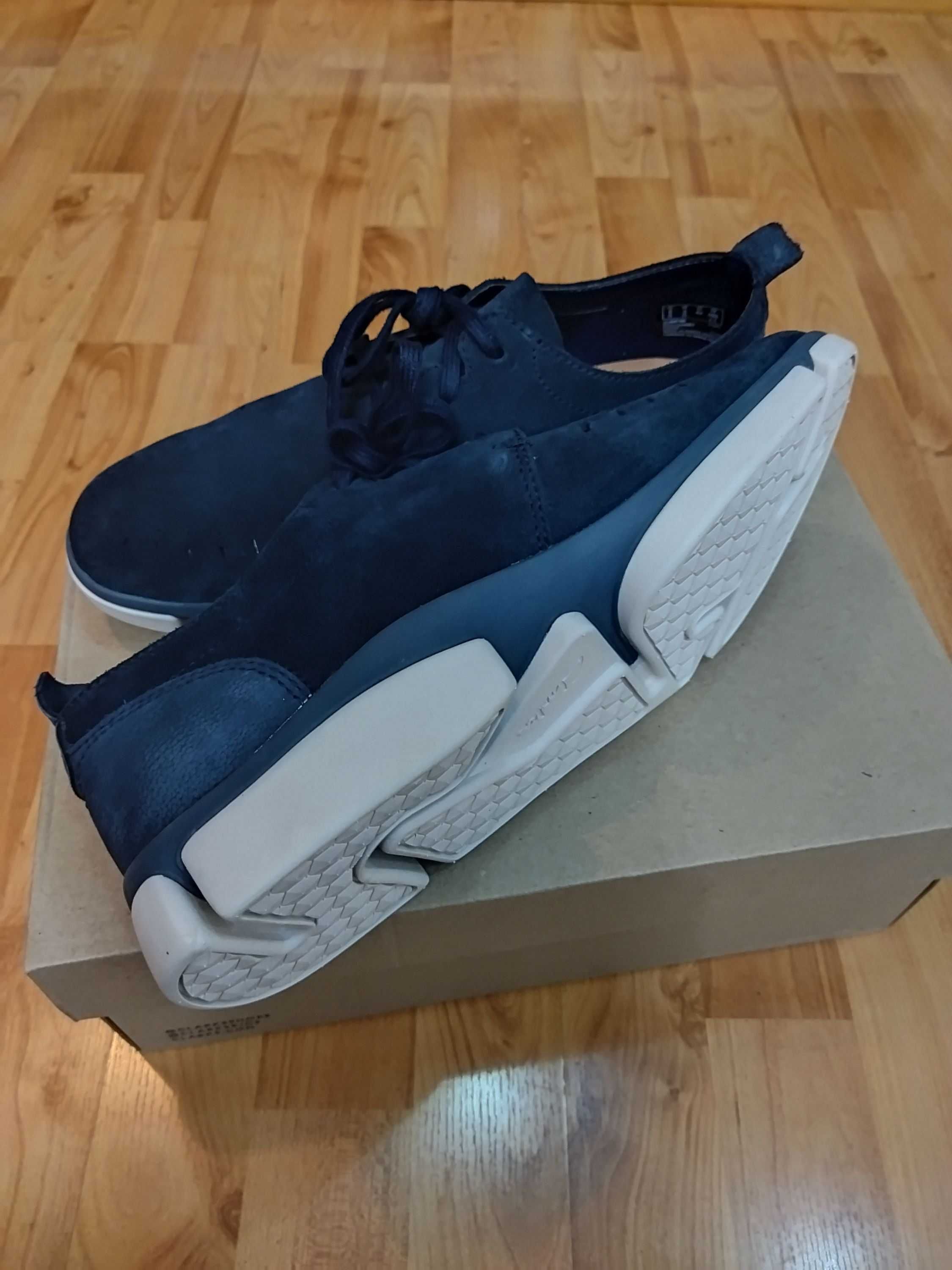 Туфли-кроссовки Clarks (Великобритания),замша,оригинал,новые,р-р 42
