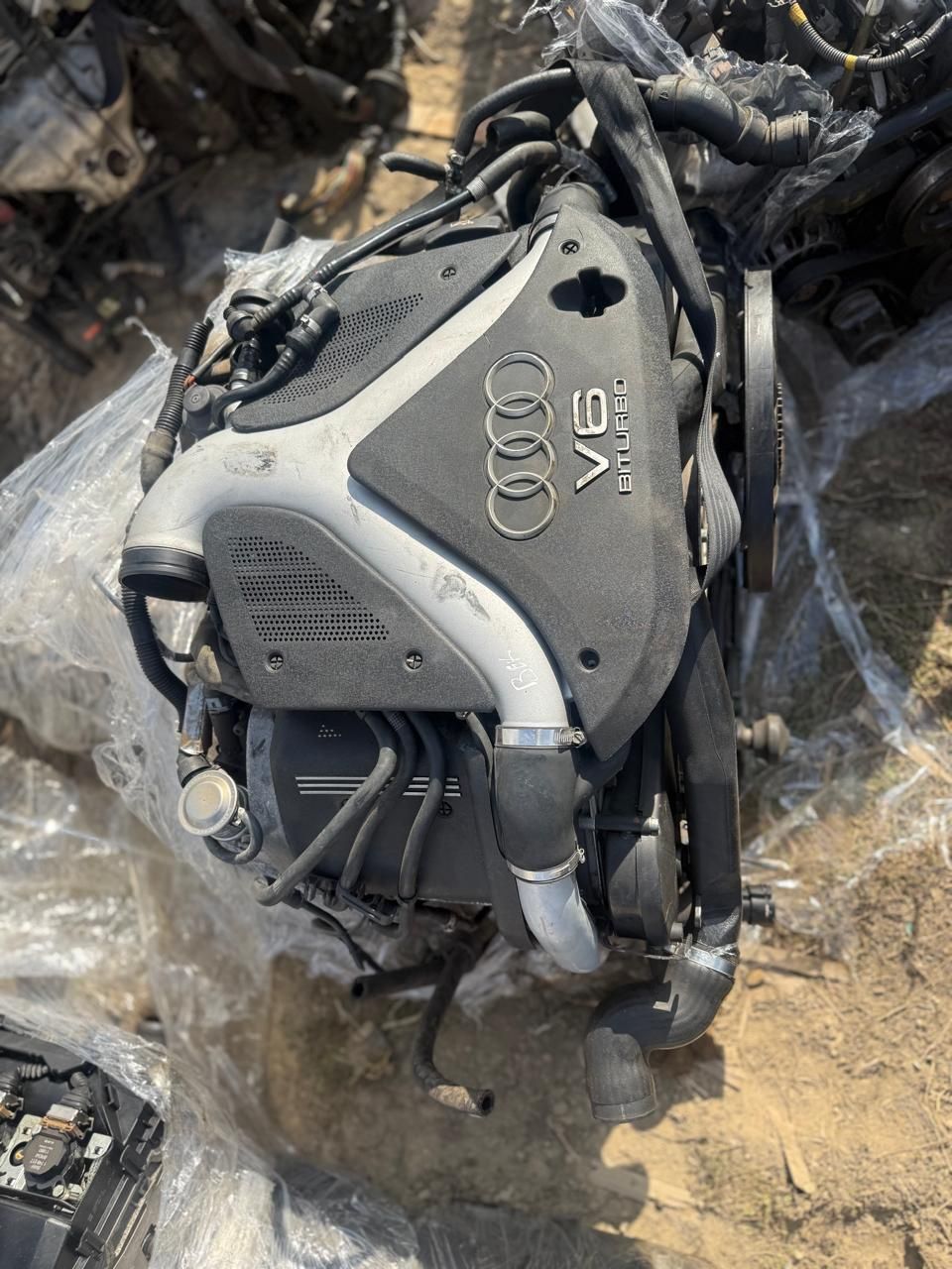 Контрактный двигатель BES 2.7 turbo на Audi