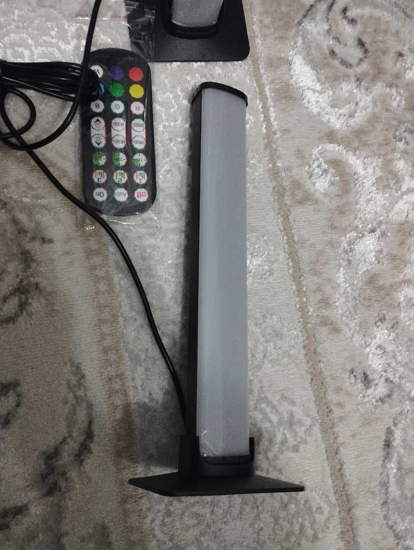 RGB LED лампы настольные