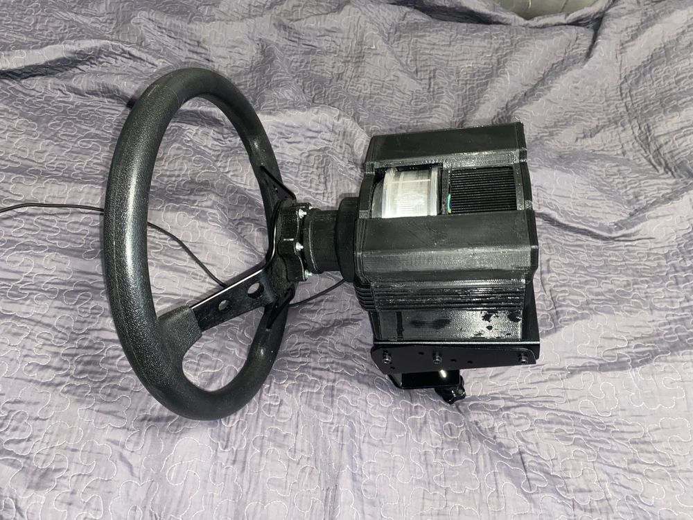 Самодельный игровой руль FFBeast Wheel