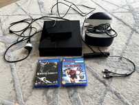 Playstation 4, VR и 2 игры