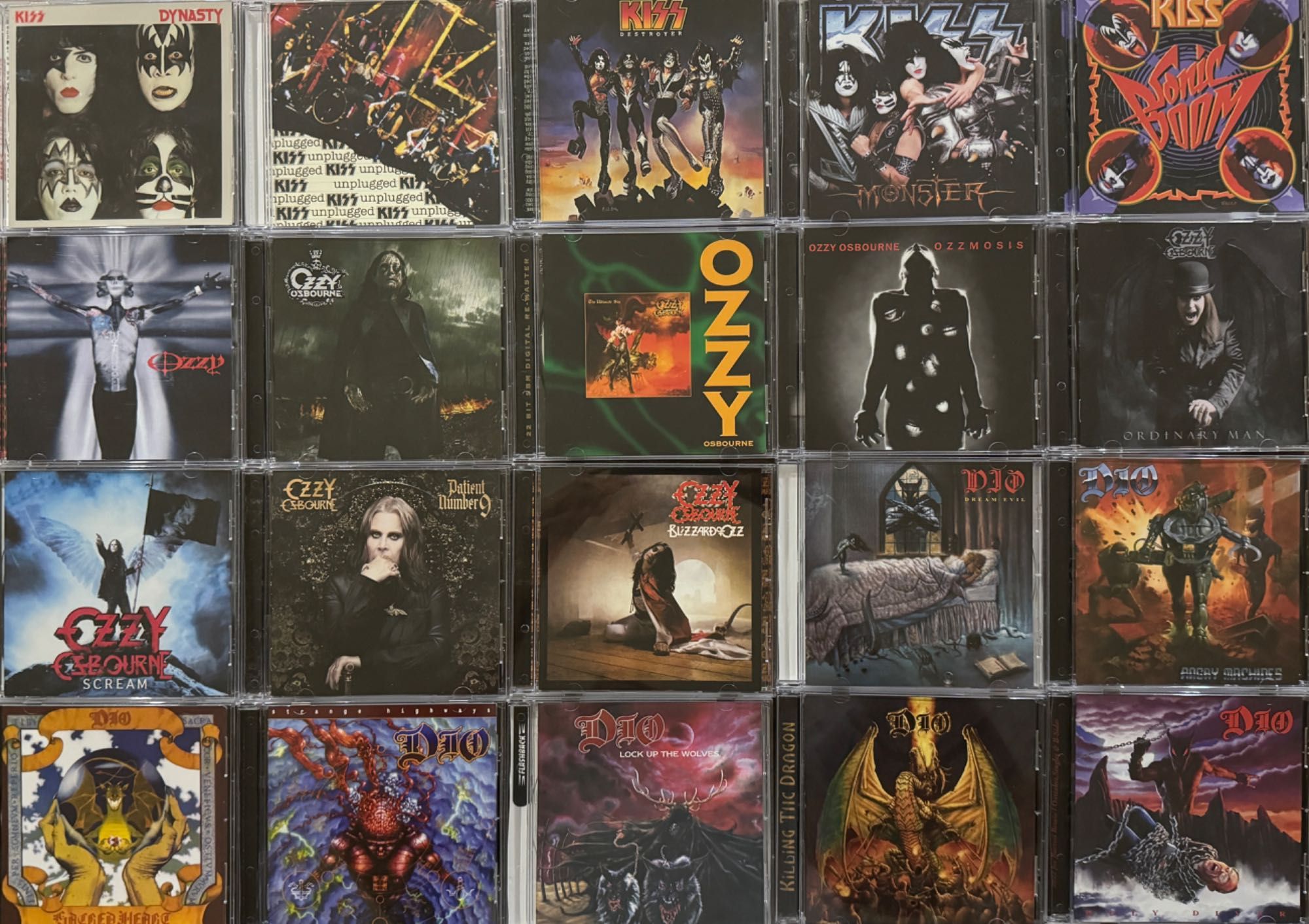 Cd Accept Manowar Kiss Ozzy Judas Priest и другие