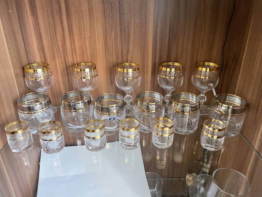 Продам фужер, бокал, стопки BOHEMIA оригинал