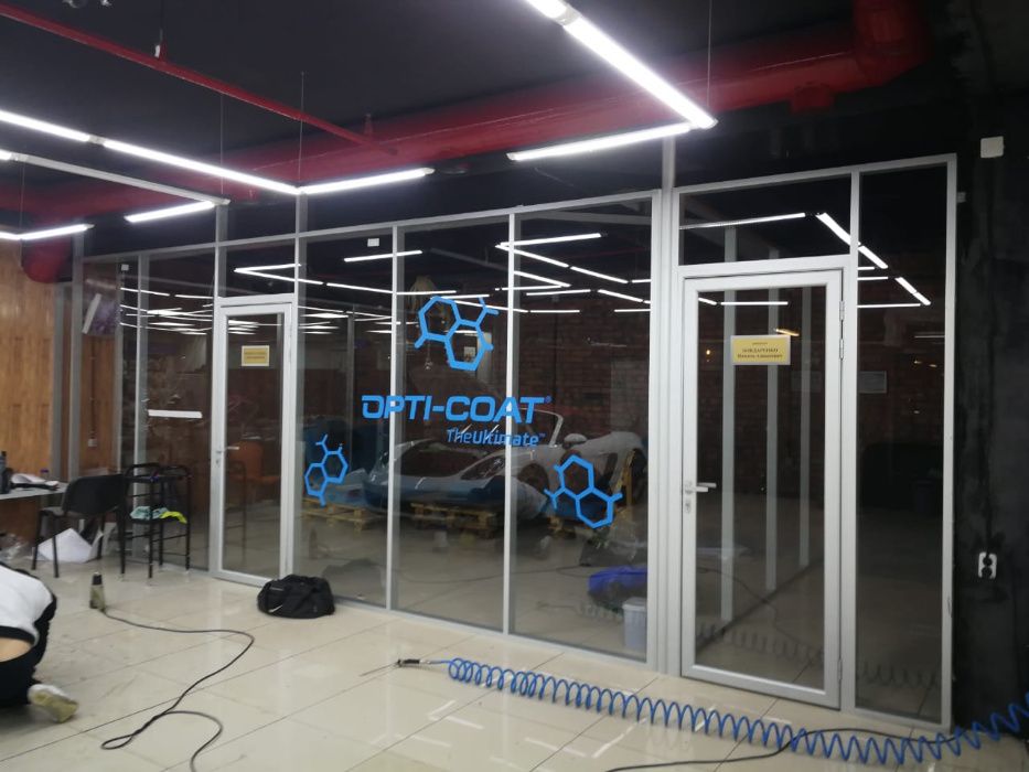 Стеклянные офисные перегородки за 3 дня