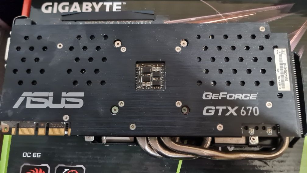 Видеокарта gtx 670 usus