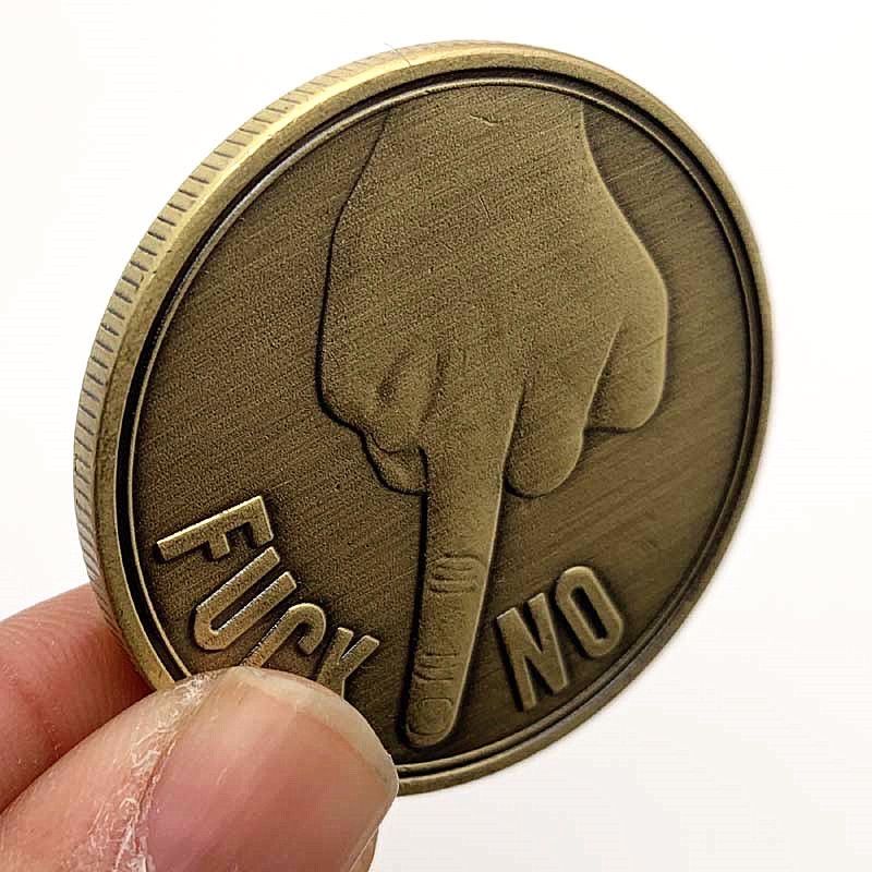 Монета  прикольная