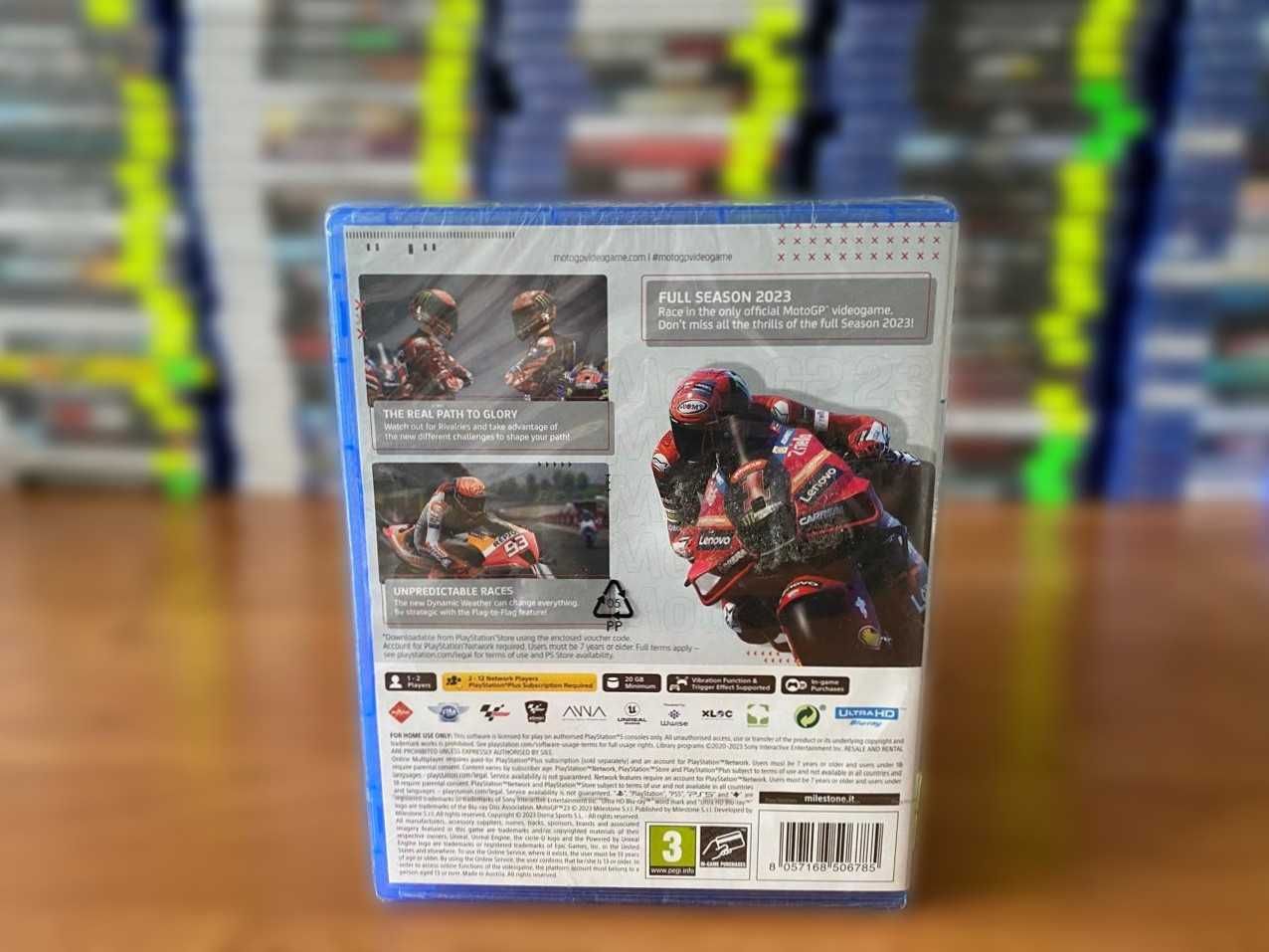 Новый диск MotoGP 23 - Day One Edition PS5 Много Игр