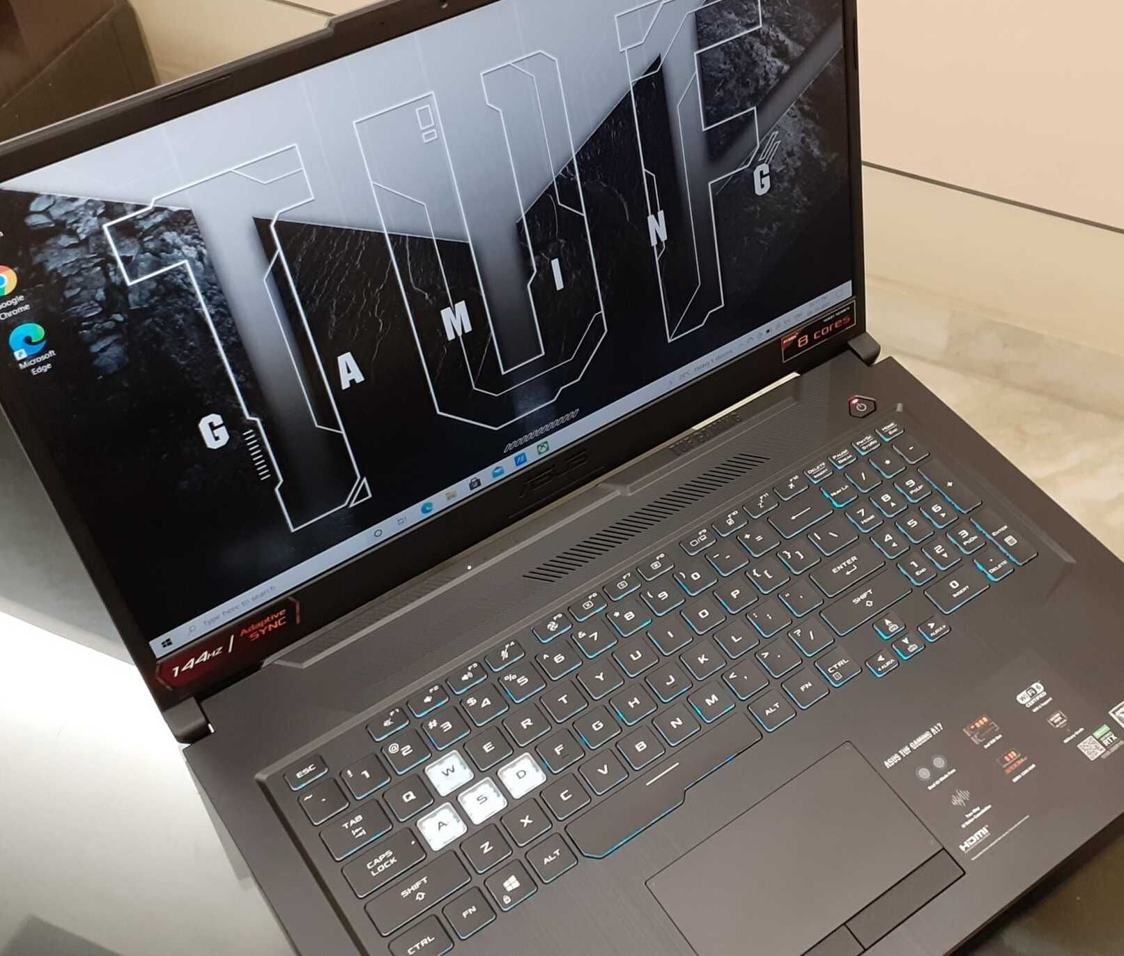 Haдёжный Мощный широкоэкранный 17,3" ASUS TUF GAMING для всех игр и пр