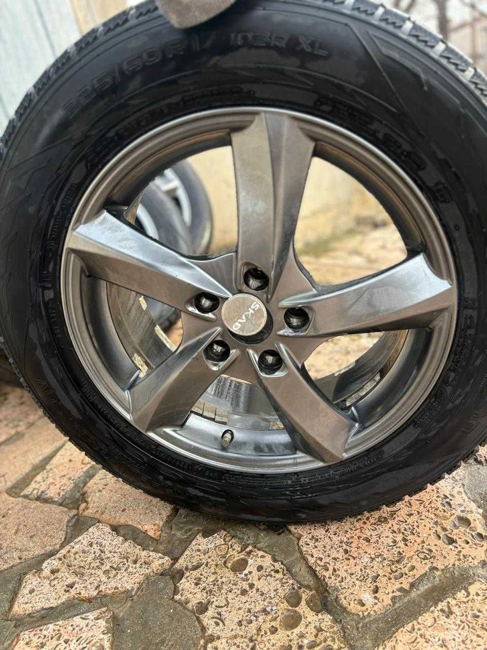 Комплект дисков (R17x5x114.3) + с шинами Nokian (225/60/R17)