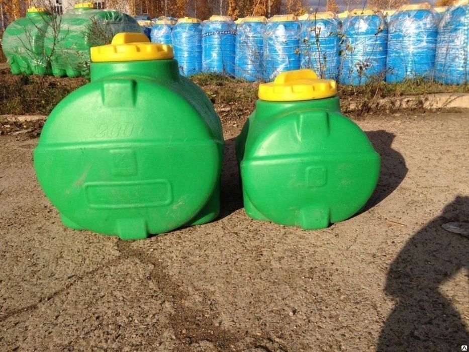 Емкость бак бочка 3000 литров горизонтальная с завода, гарантия