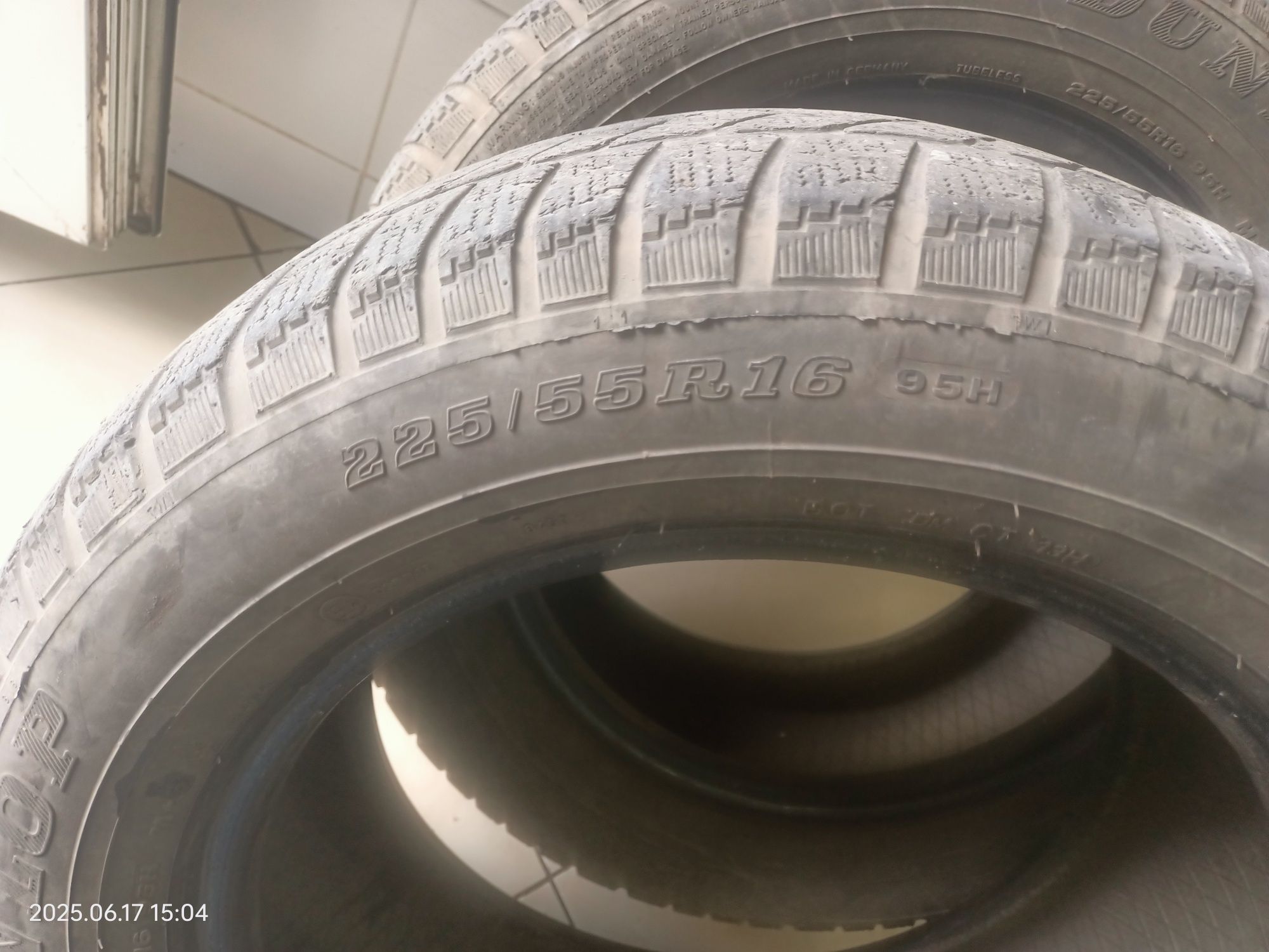 Шины  Dunlop 225'55'16