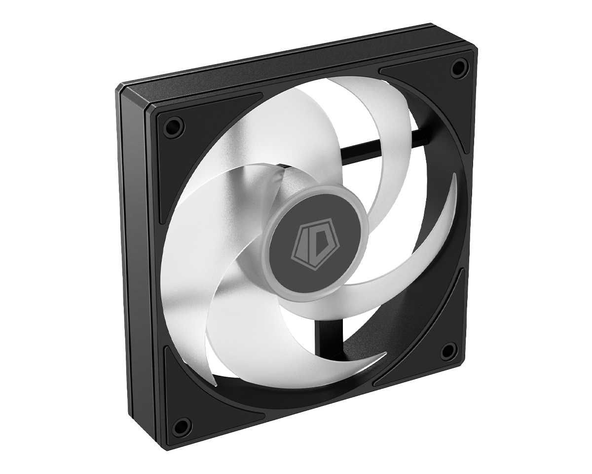 Вентилятор для корпуса ID-COOLING AS-120-ARGB (Черная/Белая)