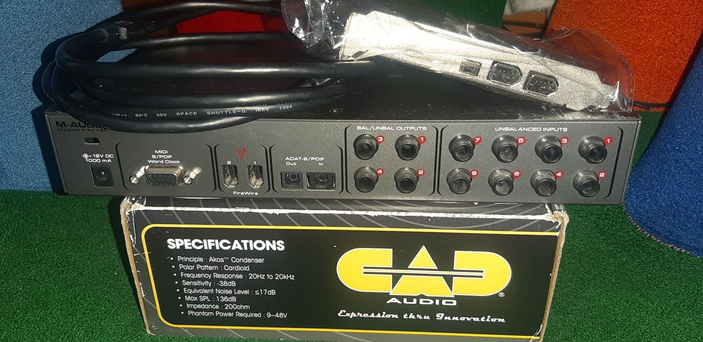 Звуковая карта M audio firewire 1814