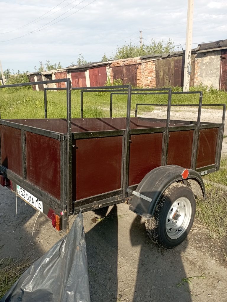 Прицеп для легковых автомобилей , новый без пробега, зарегистрирован.